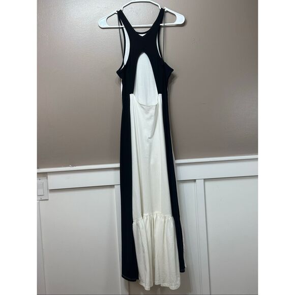 NWOT Daily Practice Anthropologie Colorblock Racer Back Midi Dress Women's XS - Picture 10 of 11